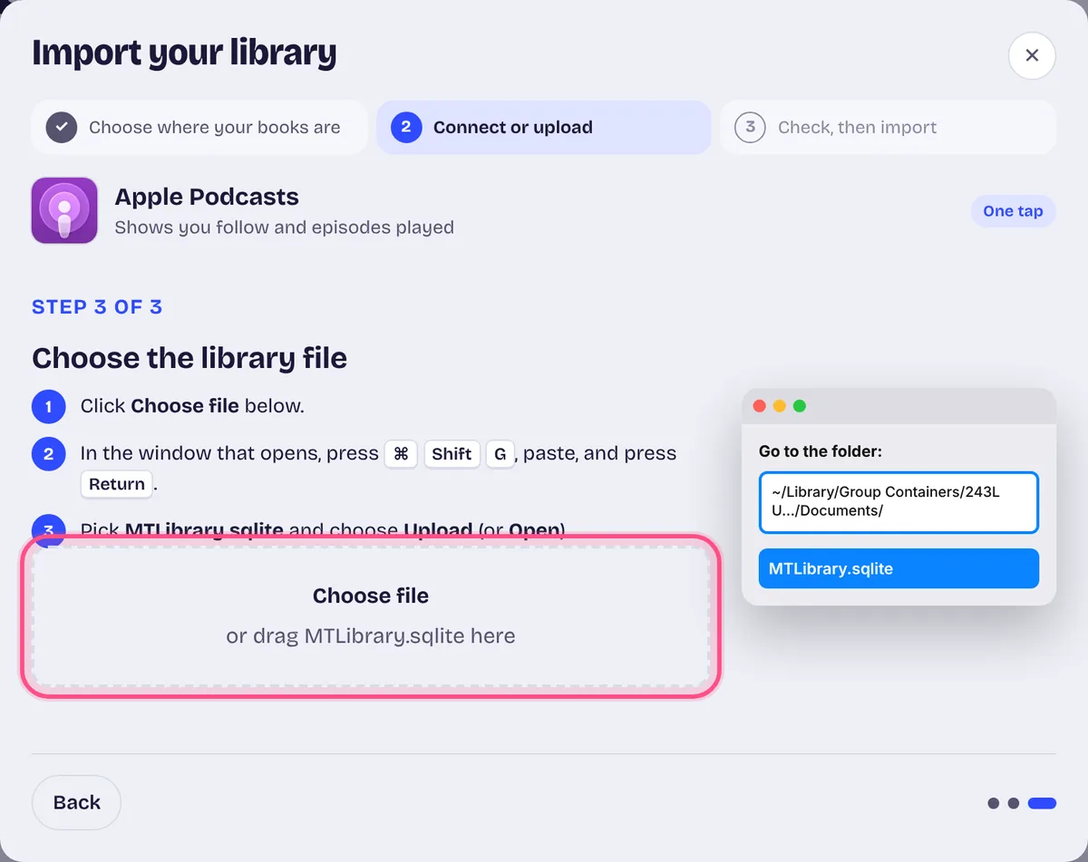 Mac: include the episodes you’ve played