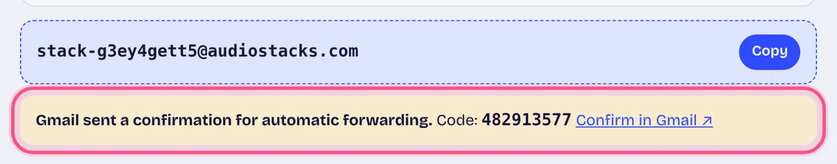 Make it automatic in Gmail