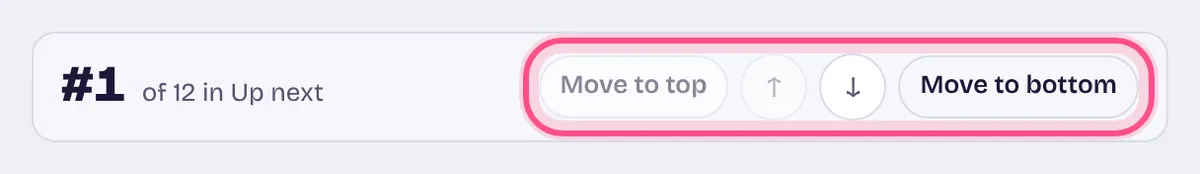 Or move it from the title